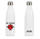 Mr Men Water Bottle Mr Strong Stainless Steel Drinkware Travel Cup Thermos 500ml