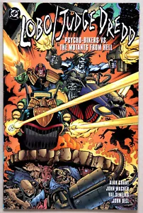 Lobo Judge Dredd Psycho Bikers vs The Mutants from Hell - DC Comics - Alan Grant - Imagen 1 de 2