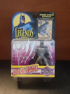 vtg 1995 Kenner Legends Of Batman Deluxe Collection Desert Knight Action Figure - Picture 1 of 18