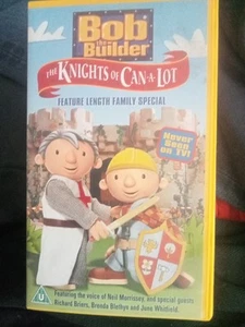 VHS Tape Bob The Builder The Knights Of Can A Lot Sealed - Picture 1 of 4