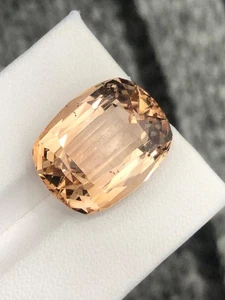 23,25 ct erstaunliche Farbe natürlicher goldener Topas loser Edelstein aus Skardu Pakistan - Bild 1 von 7
