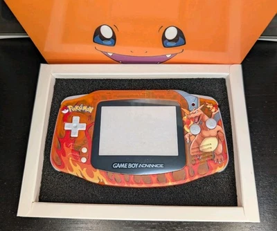 Nintendo Charizard Pokemon Complete Shell Kit Game Boy Advance Housing GBA Boxed - Image 1 of 4