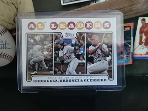2007 Topps Al Leaders Rodríguez, Orodonez y Guerrero 🔥 - Imagen 1 de 10