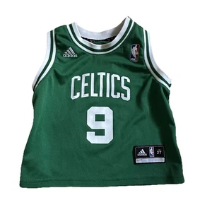 Boston Celtics NBA Youth Jersey Rondo #9 - Verde Taglia 2T - Ufficiale - Foto 1 di 6
