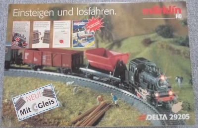 Märklin H0 29205 Delta Startpackung mit Güterzug in Originalverpackung - Bild 1 von 4