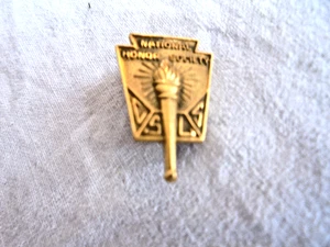Vintage NHS National Honor Society High School Scholastic Organisation Anstecknadel - Bild 1 von 2