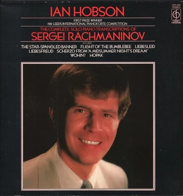 CFP4386 Ian Hobson Rachmaninov - Complete Solo Piano Transcriptions LP vinyl UK - Image 1 of 4