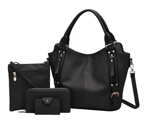 Purses for Women Large Shoulder Handbag Tote PU Leather Hobo Crossbody Bag La... - Picture 1 of 6