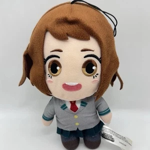 Ochaco Uraraka Uniform MY HERO ACADEMIA 8 Zoll Plüsch Aufhänger Great Eastern 2019 - Bild 1 von 11