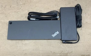 Lenovo ThinkPad Universal Thunderbolt 4 Dock 40B00135US DK2131, HDMI+ 2 DP Cable - Picture 1 of 6