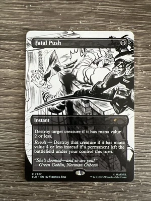 Fatal Push (7017) Secret Lair Drop Regular - Image 1 of 2