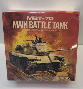 Vintage 1969 Aurora MBT-70 Main Battle Tank 1:48 Scale #318-150 Made In USA NEW! - Picture 1 of 8