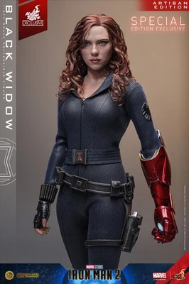 Hot Toys MMS757AEB - Black Widow Artisan специальное издание с перчаткой Железного человека - Изображение 1 из 4