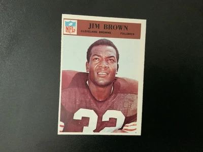 1966 PHILADELPHIA FOOTBALL #41 JIM BROWN NM-MT - Image 1 of 2