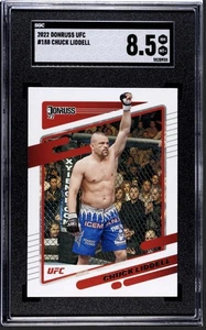 2022 Panini Donruss UFC CHUCK LIDDELL #188 SGC 8.5 Pop 1 - Picture 1 of 2