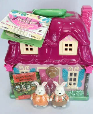 NEW Battat Lil Woodzeez Countryside Cottage w/ Amelia & Elliot Hoppingood - Image 1 of 4