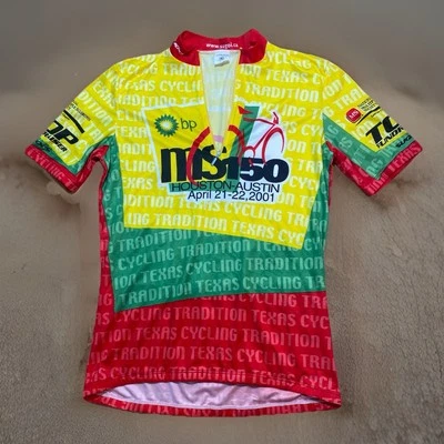 Sugoi Bike Bicycle Cycling Jersey Evolution XL MS150 Austin Texas 2001 1/4 Zip - Image 1 of 4