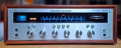 VINTAGE MARANTZ RECEIVER VERSTÄRKER 2230 in PALISANDER HOLZCASE RETRO 70ER - Bild 1 von 4