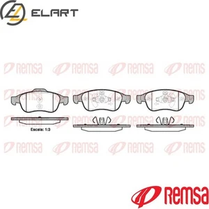 BRAKE PAD SET DISC BRAKE 1248.10 FOR RENAULT MEGANE/CC/III/Hatchback/Grandtour   - Picture 1 of 8