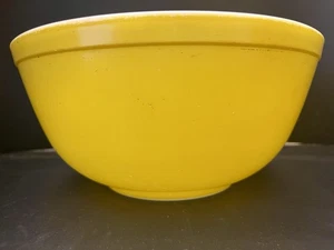 Pyrex 403 Gelb Rührschüssel 2,5 Quart Vintage USA Primärfarben Schüssel - Bild 1 von 14