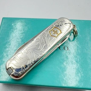 Tiffany&Co. vintage Navaja Suiza Victorinox Plata 925 Usada - Imagen 1 de 7