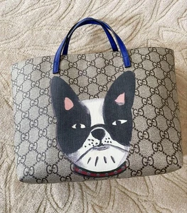GUCCI Children Dog Boston Terrier Gift present 0803b - Picture 1 of 7