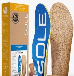 Nueva suela Performance plantillas gruesas azul mujer talla 8 hombre 6 - Imagen 1 de 7
