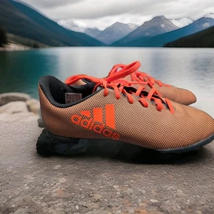 Adidas S82422 X 17.4 TF Fußballschuhe Schwarz Solar Rot Orange US 5 - Bild 1 von 10