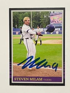 LSU Tigers STEVEN MILAM Signed Card - Picture 1 of 1
