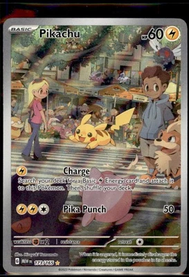 Pokemon TCG - Pikachu - Illustration Rare SV: Scarlet & Violet 151 173/165 NM - Image 1 of 2
