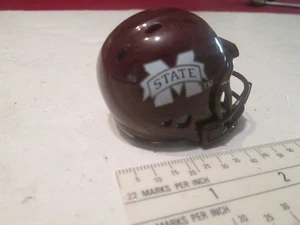 Casco de fútbol americano miniatura Mississippi State Riddell Pocket Pro de colección - Imagen 1 de 12