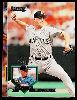 1995 Donruss #205 Bill Risley Seattle Mariners - Image 1 of 2