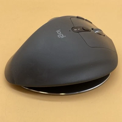 Logitech M-R0065 MX Ergo Wireless Trackball Mouse w/ Plate - No Dongle - Works - Image 1 of 4