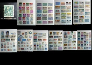 US Stamp Collection All Different Including # 211 - 1883 4c Jackson, blue green - Picture 1 of 12