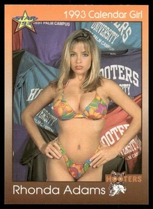 Rhonda Adams 1993 Hooters Kalender Mädchen Star Karte #71 (NM) - Bild 1 von 2