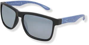 Occhiali da sole polarizzati O'Neill 9033 - nuovi con scatola nero opaco/argento specchio #48156-SUN3 - Foto 1 di 1
