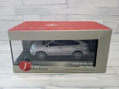 Mini auto Kyosho 1/43 Lexus RX400h argento da collezione nuova - Immagine 1 di 4