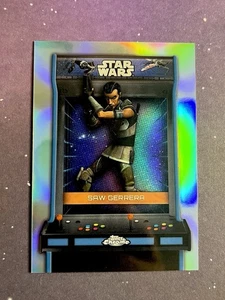 2025 Star Wars Topps Cromo Sierra Gerrera Bonus Stage Tarjeta Secreta Inserto SSP - Imagen 1 de 2