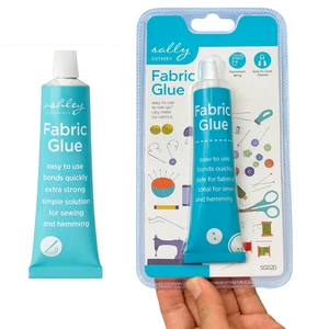 Extra starker Stoffkleber 50g | Waschbar Kleber Reparatur Säumen Nähen Textil - Bild 1 von 9