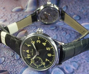 MOLNIYA Vintage USSR Excellent Watch Pilot Mechanical Serviced Visible Mechanis - Picture 1 of 10
