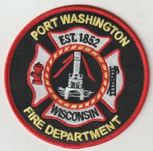 Patch vigili del fuoco Port Washington Wisconsin spedita dall'Australia - Foto 1 di 1