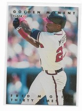 1994 Fleer GOLDEN MOMENT Pick-A-Insert Fred McGriff Frank Thomas Dave Winfield +