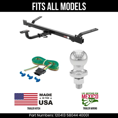 Para 77-90 Oldsmobile Custom Cruiser reboque engate 4 pinos fio 178" bola serve para todos - Imagem 1 de 4