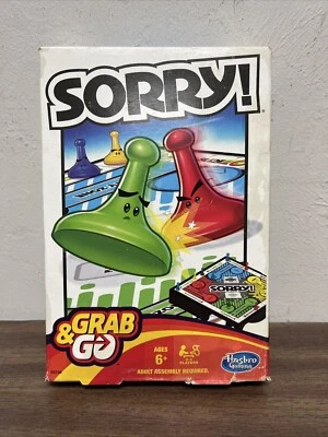 Sorry! Grab and Go Game for Ages 6 and Up, Portable Game for 2-4 Players, - Image 1 of 4