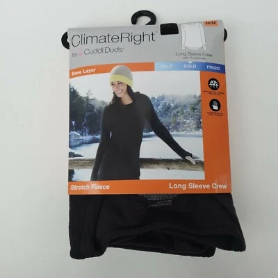 Camisa Climateright by Cuddl Duds Capa Base Mujer Elastizada Manga Larga Mediana Foto 1 de 4