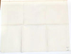 Tela Hardanger blanca antigua 22 unidades punto de cruz contado 14" x 18" - Imagen 1 de 2