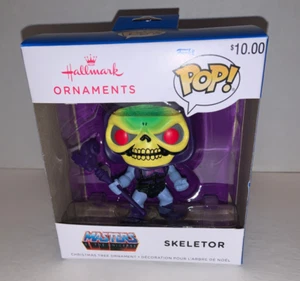 NUEVO SIN USAR, EN CAJA FUNKO Sello POP! Adorno de Navidad ESQUELETOR Maestro del Universo - Imagen 1 de 9