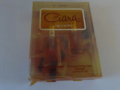Juego de dos piezas spray colonia concentrado Revlon Ciara nuevo en caja Foto 1 de 3