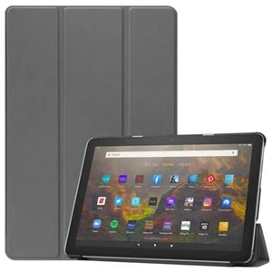 Leather Case Fr Amazon Fire HD 10 13th 11th 9th 7th Generation Stand Smart Cover - Picture 1 of 33