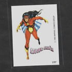 1980 Spanish Marvel Superheroes #257 SPIDER-WOMAN Candy Bar Insert Sticker